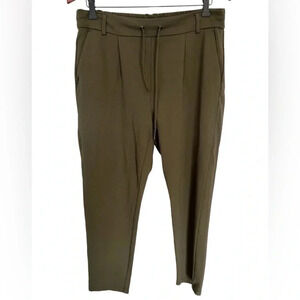 5/20$ Only kaki  trousers straight leg ankle crop comfy pants size large